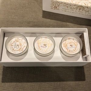 Soy candle votive trio